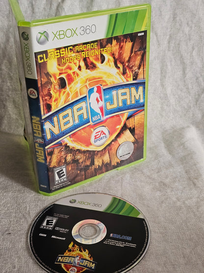 NBA Jam (Microsoft Xbox 360, 2010) Videogame Disc Very Good