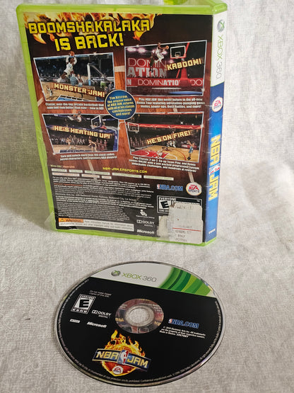 NBA Jam (Microsoft Xbox 360, 2010) Videogame Disc Very Good