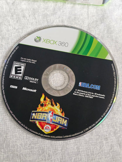 NBA Jam (Microsoft Xbox 360, 2010) Videogame Disc Very Good