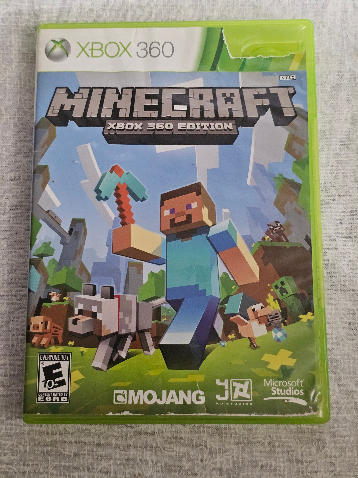 Minecraft Microsoft Xbox 360 Edition 2013 Game Disc Very Good