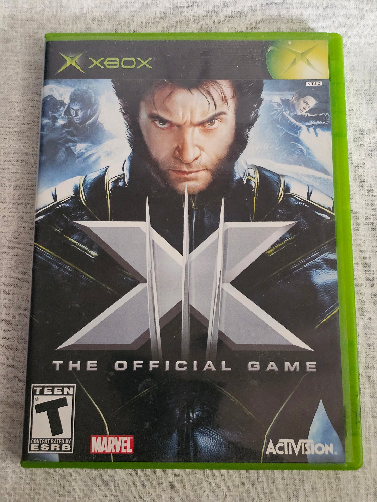 X-Men: The Official Game (Microsoft Xbox, 2006) Disc Very Good