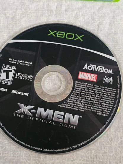X-Men: The Official Game (Microsoft Xbox, 2006) Disc Very Good