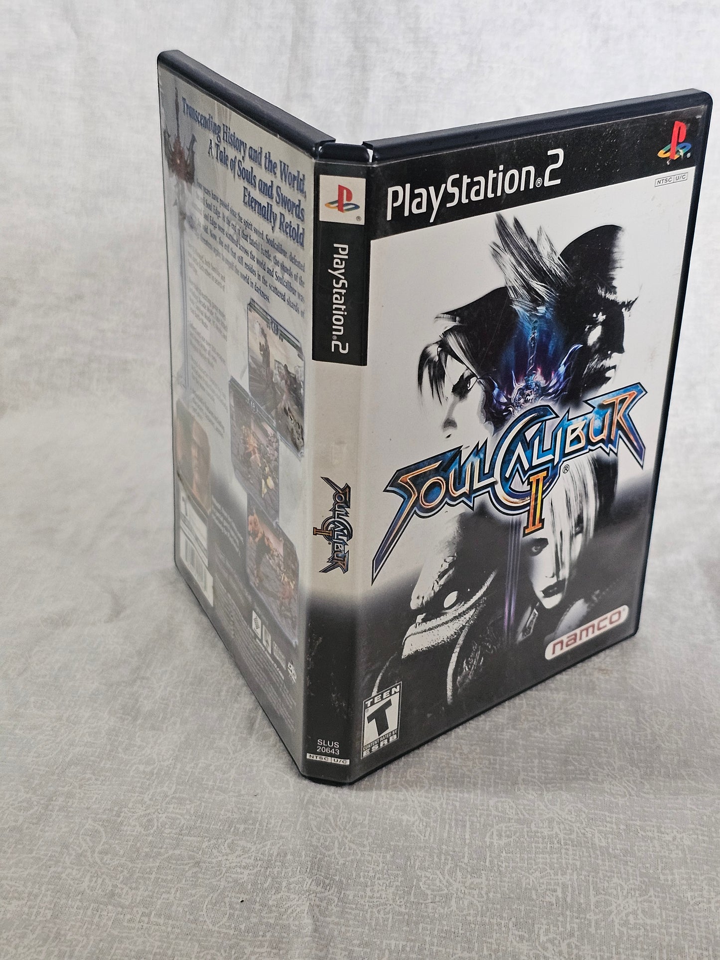 Soul Caliber II (PlayStation 2, 2003) Disc Good