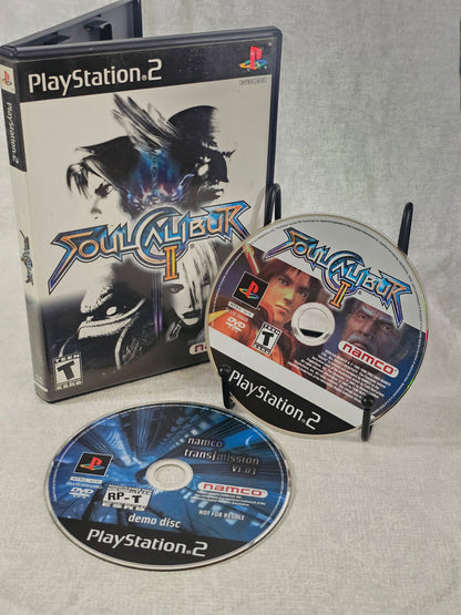 Soul Caliber II (PlayStation 2, 2003) Disc Good