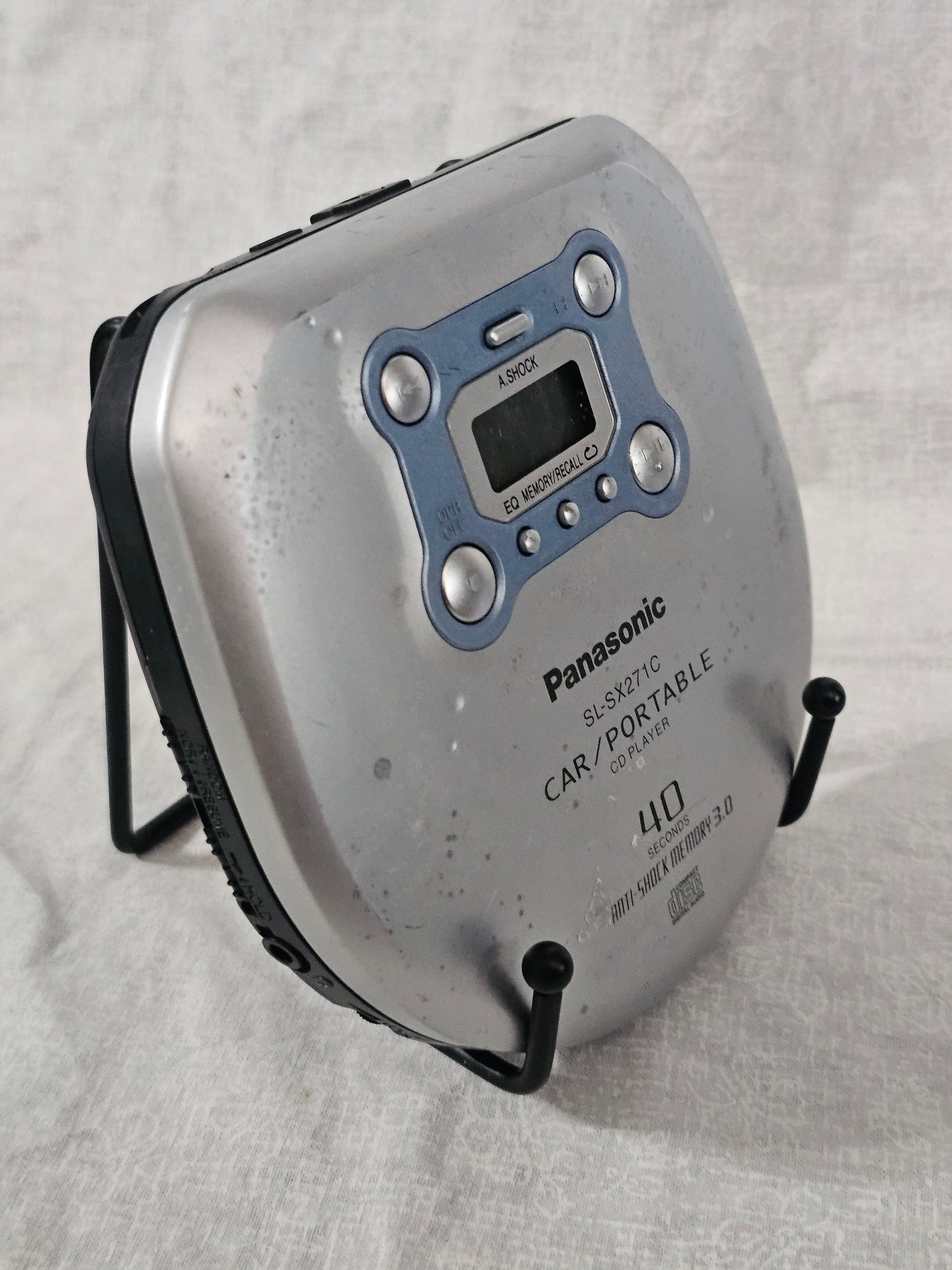 Panasonic SL-SX271C Portable CD Player 40-Second Anti-Shock Feature - Works YWK
