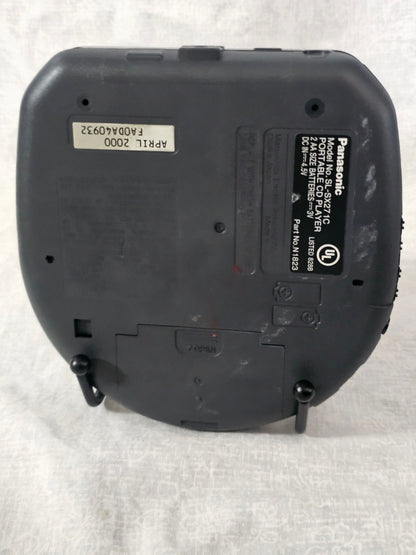 Panasonic SL-SX271C Portable CD Player 40-Second Anti-Shock Feature - Works YWK