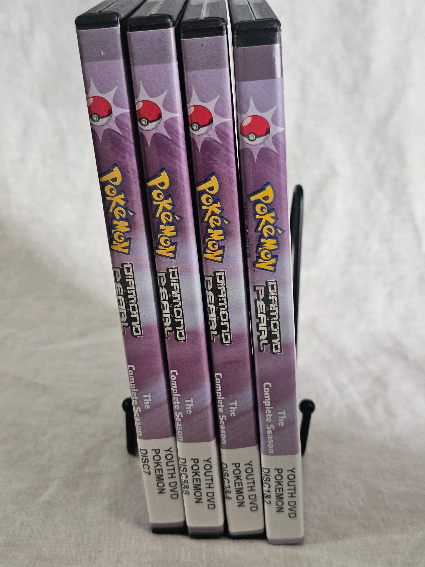 Pokemon the Series: Diamond and Pearl the Complete Season (DVD) 7 Discs 2019 Set