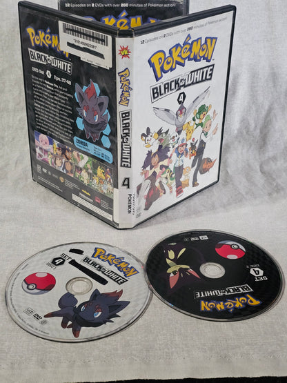 Pokemon: Black and White BW Vol. 2-4 (DVD) VIZ 2012 Set Bundle