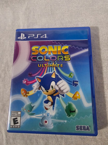 Sonic Colors Ultimate Standard Edition Sony PlayStation 4