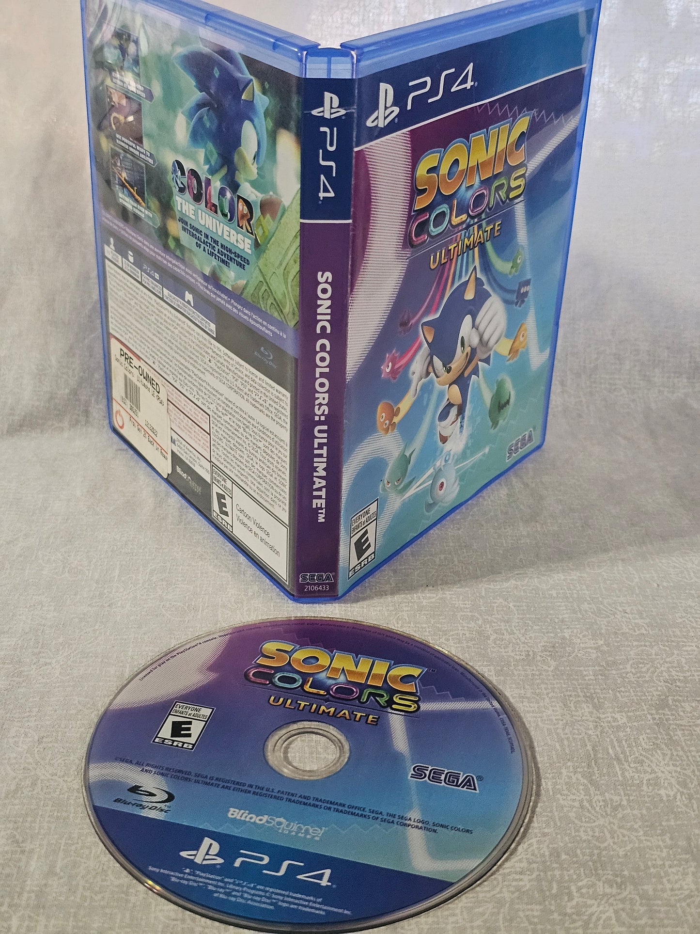 Sonic Colors Ultimate Standard Edition Sony PlayStation 4