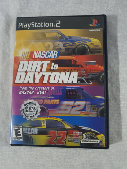 NASCAR: Dirt to Daytona (Sony PlayStation 2, 2002) Complete