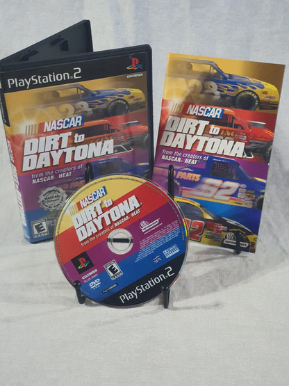 NASCAR: Dirt to Daytona (Sony PlayStation 2, 2002) Complete