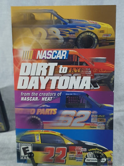 NASCAR: Dirt to Daytona (Sony PlayStation 2, 2002) Complete