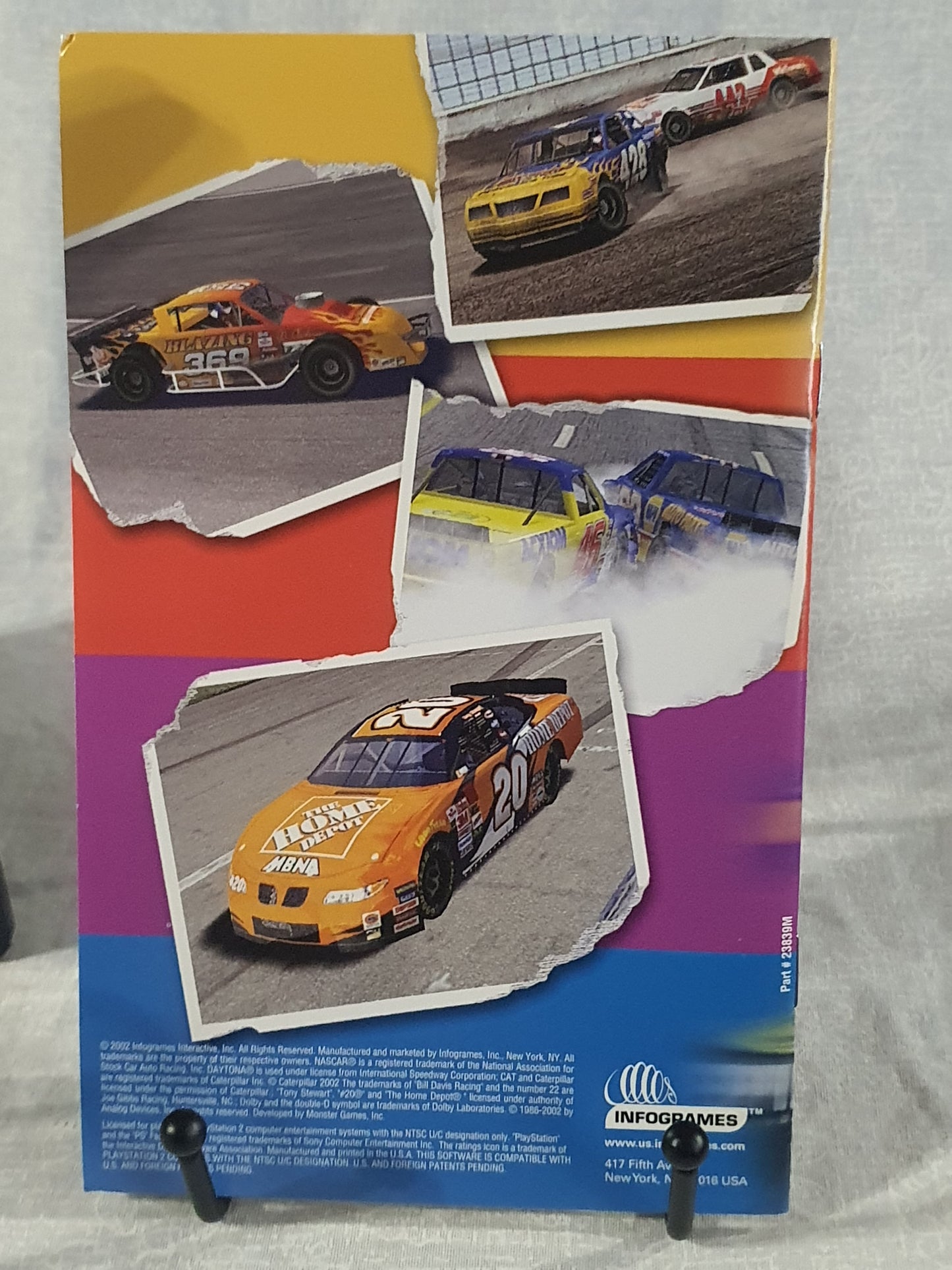 NASCAR: Dirt to Daytona (Sony PlayStation 2, 2002) Complete