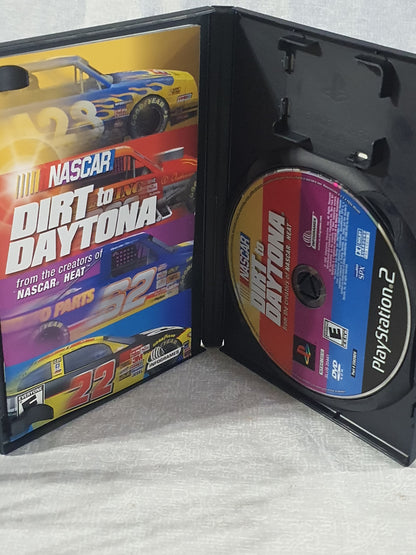 NASCAR: Dirt to Daytona (Sony PlayStation 2, 2002) Complete