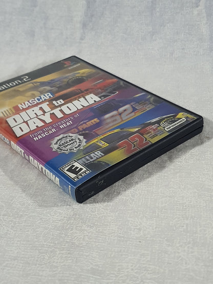 NASCAR: Dirt to Daytona (Sony PlayStation 2, 2002) Complete
