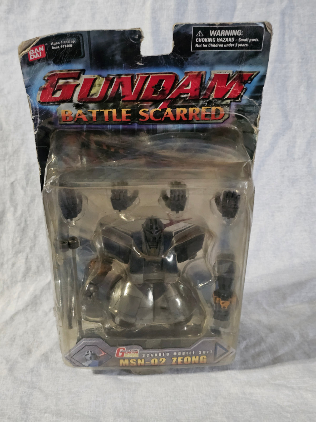 MSN-02 ZEONG Gundam Mobile Suit Battle Scared 2003 Action Figure 11460 11462 Y2K