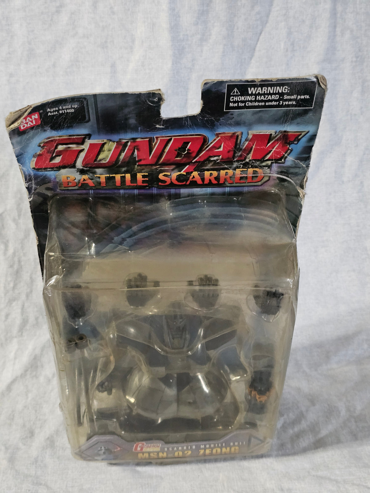 MSN-02 ZEONG Gundam Mobile Suit Battle Scared 2003 Action Figure 11460 11462 Y2K