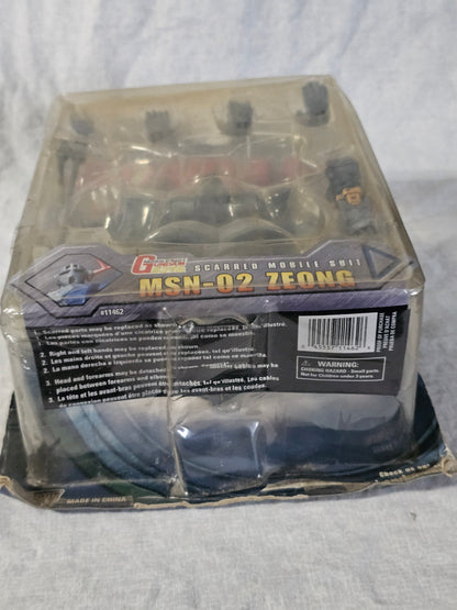 MSN-02 ZEONG Gundam Mobile Suit Battle Scared 2003 Action Figure 11460 11462 Y2K