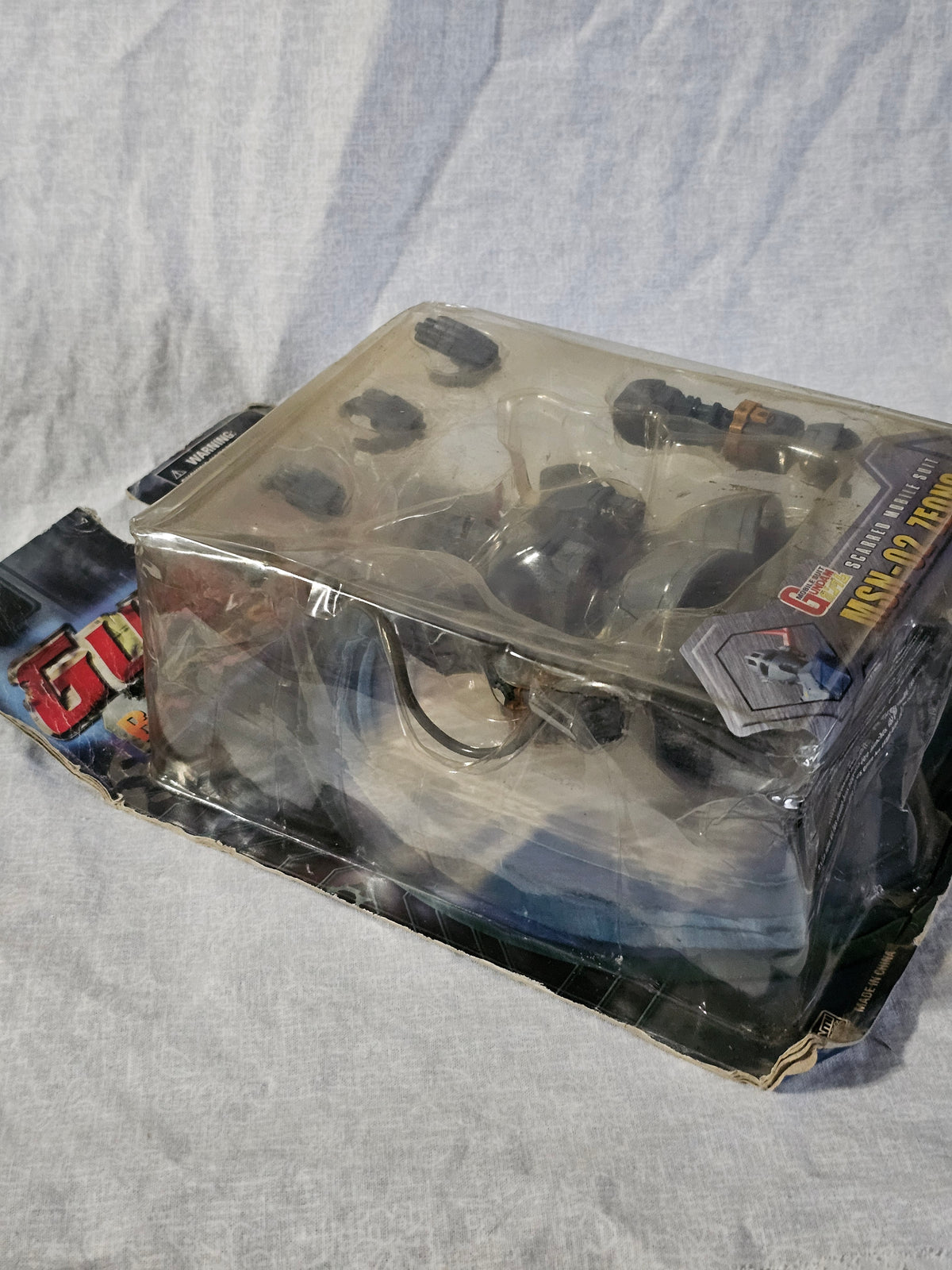MSN-02 ZEONG Gundam Mobile Suit Battle Scared 2003 Action Figure 11460 11462 Y2K