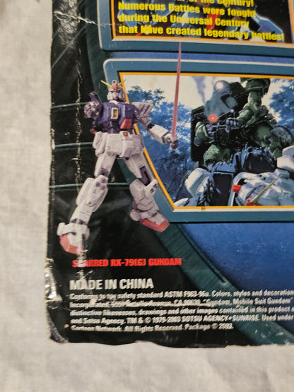MSN-02 ZEONG Gundam Mobile Suit Battle Scared 2003 Action Figure 11460 11462 Y2K