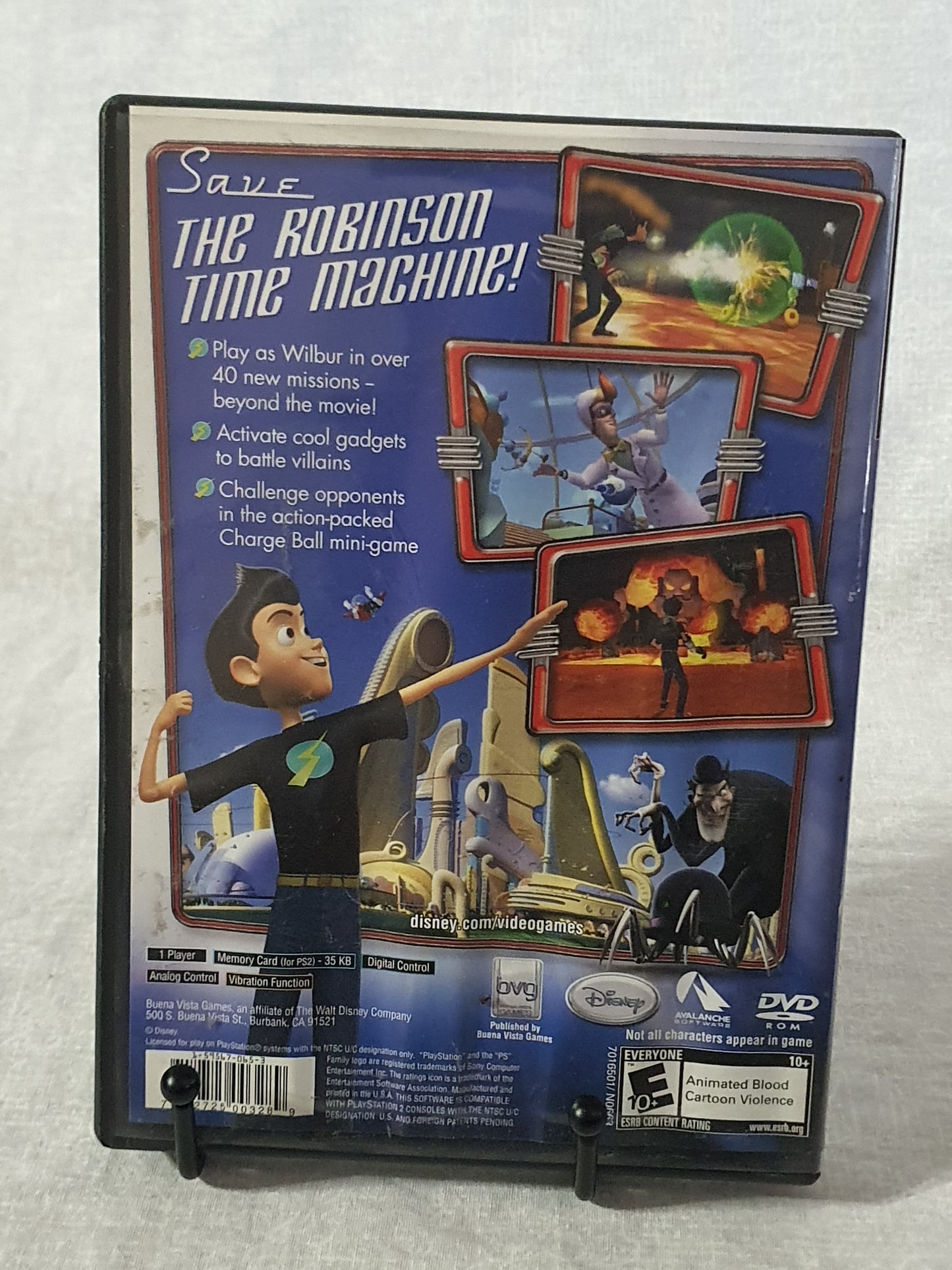 Meet the Robinsons (Sony PlayStation 2, 2007) Disc Very Good