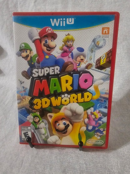 Super Mario 3D World (Nintendo Wii U, 2013) CIB Complete Manual