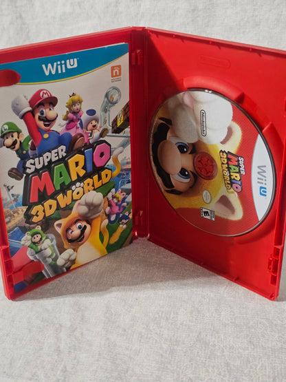 Super Mario 3D World (Nintendo Wii U, 2013) CIB Complete Manual