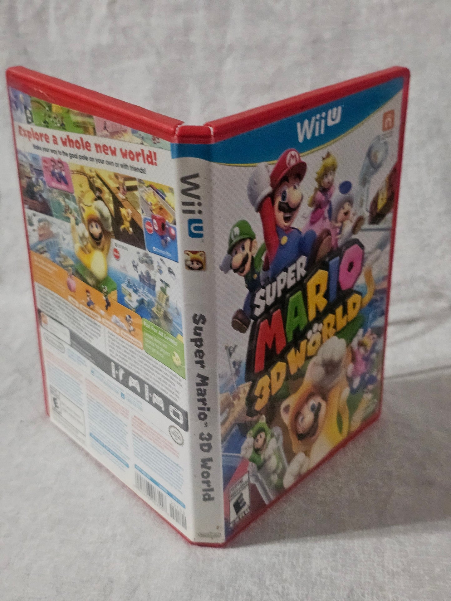 Super Mario 3D World (Nintendo Wii U, 2013) CIB Complete Manual