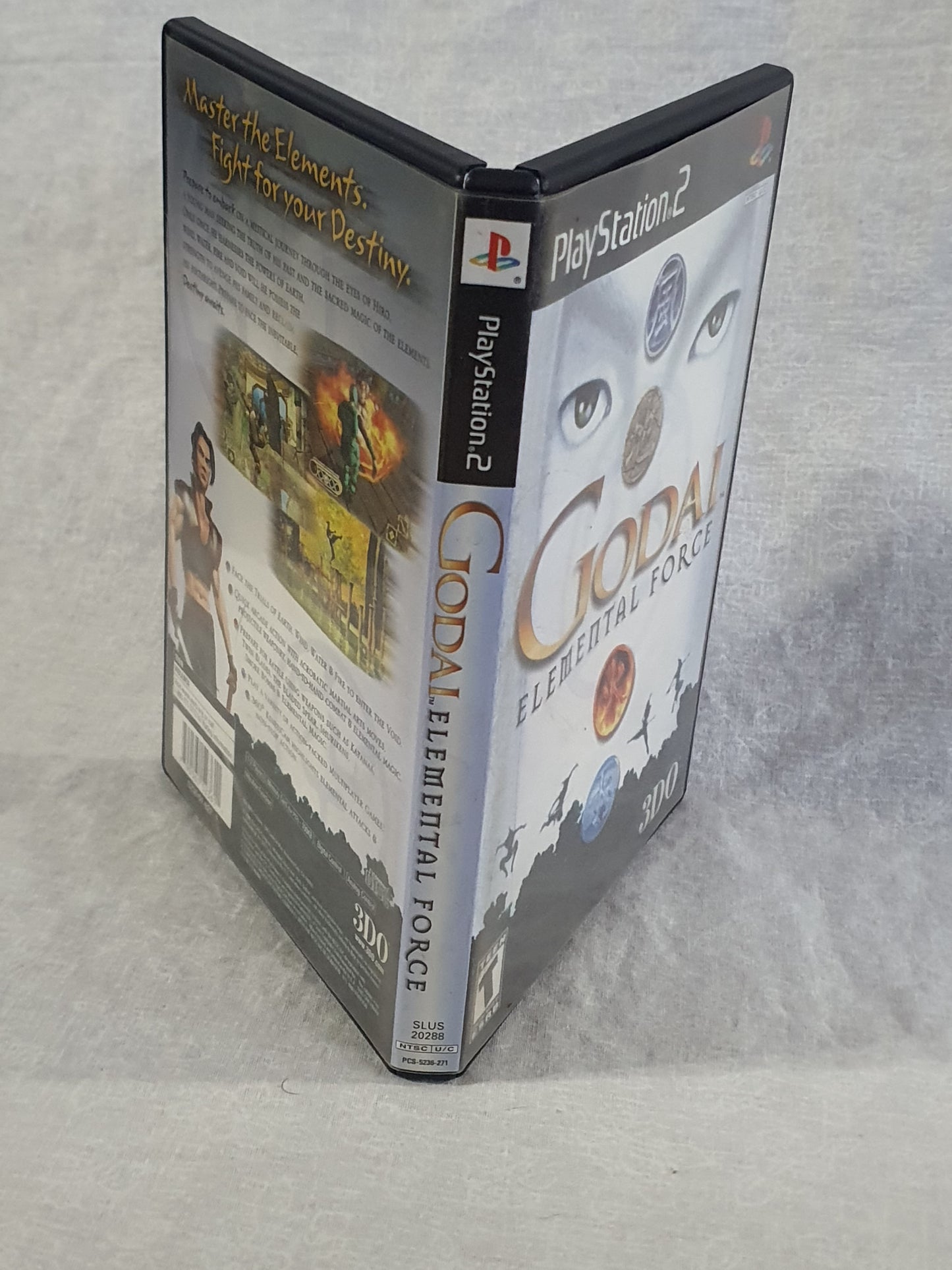 Godai Elemental Force - Sony PlayStation 2 PS2 - CIB Complete - Tested