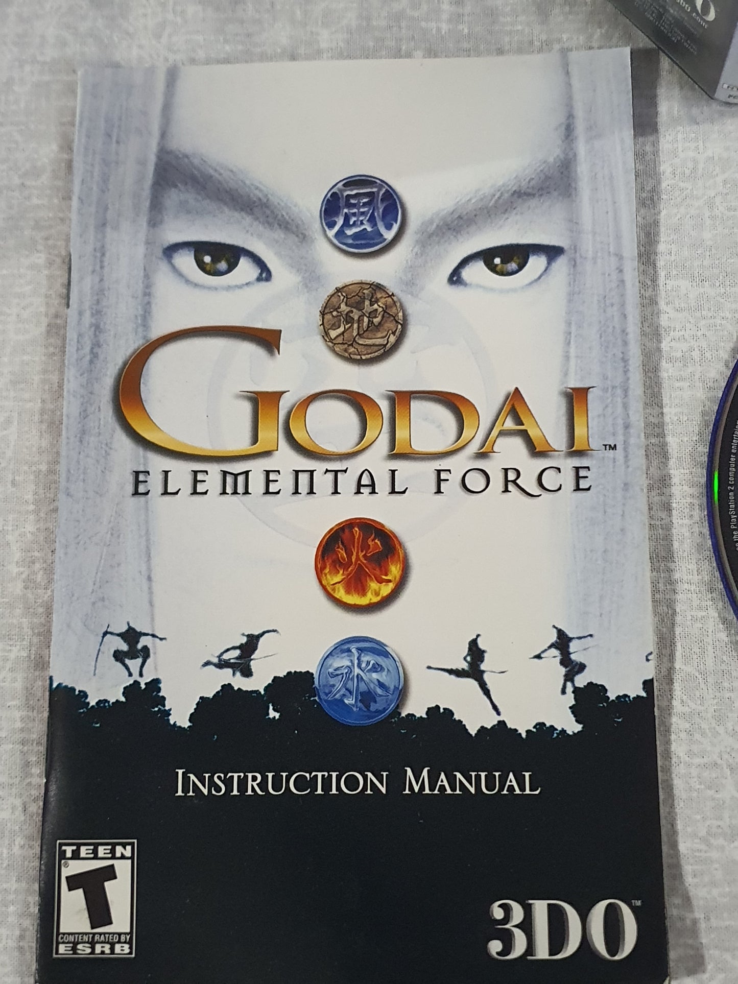 Godai Elemental Force - Sony PlayStation 2 PS2 - CIB Complete - Tested
