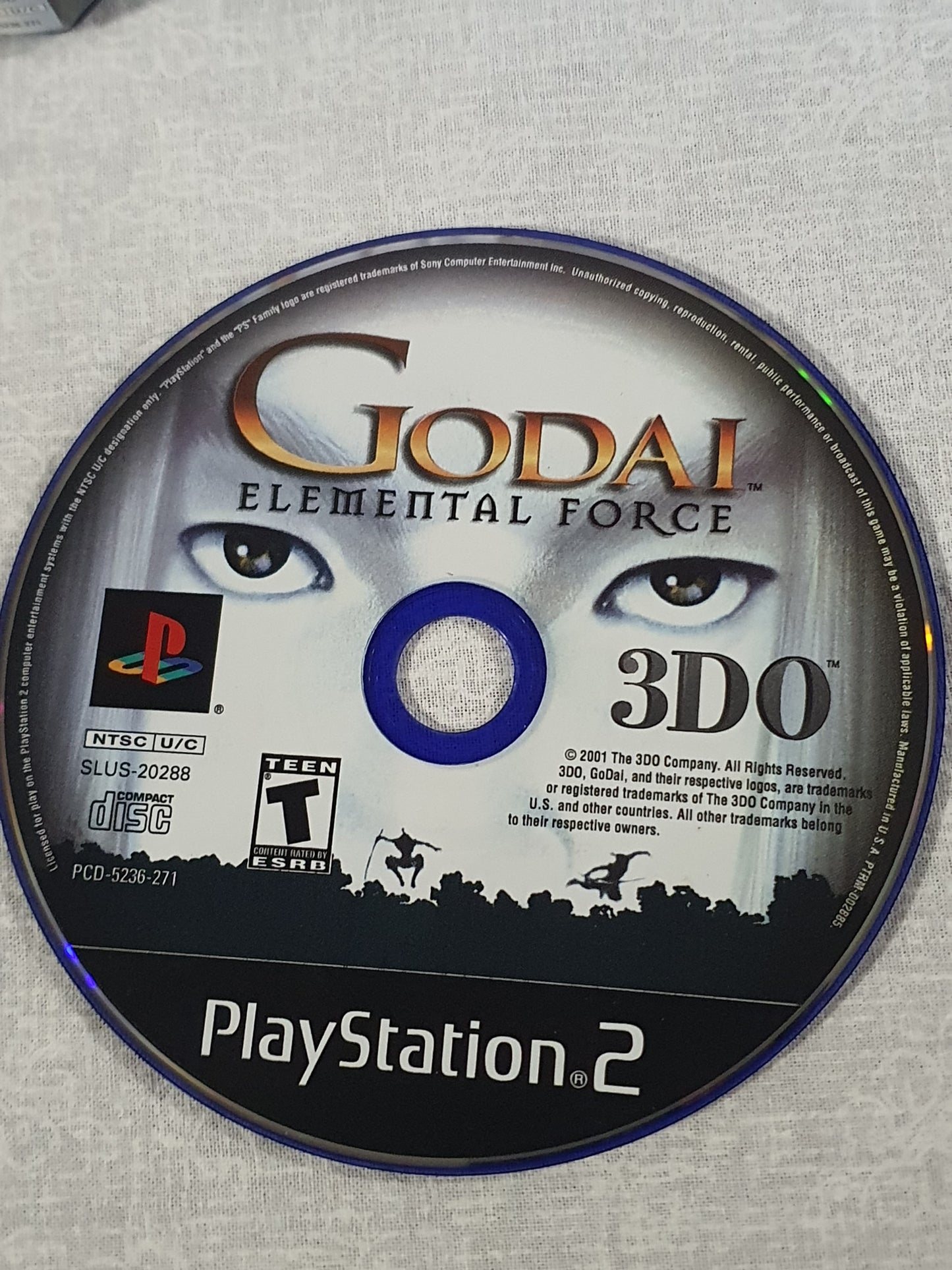 Godai Elemental Force - Sony PlayStation 2 PS2 - CIB Complete - Tested