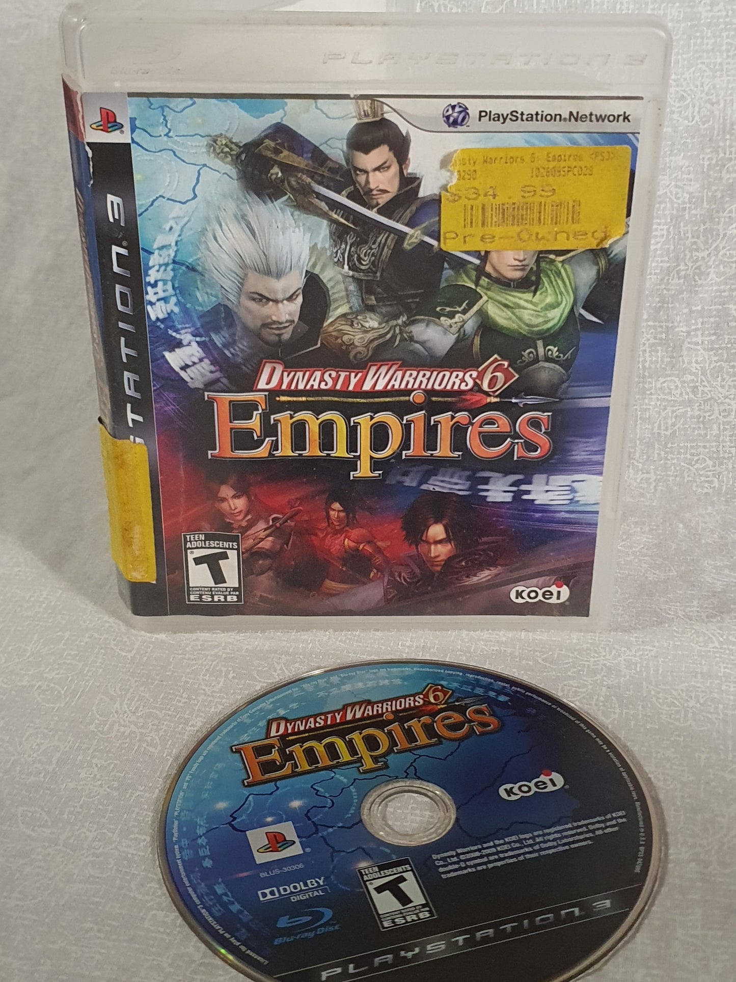 Front Mission Evolved (Sony PlayStation 3, 2010) Disc Very Good