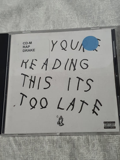 If Youre Reading This Its Too Late, Drake, Used; Good CD