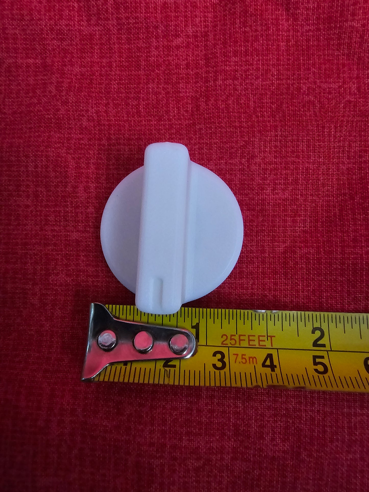 Rival Crock Pot Slow Cooker White Knobs 2-Pack Replacement for 3100 3100/2 3120 3150/2 3154 3355 3745 - Durable Heat-Resistant Control Knobs
