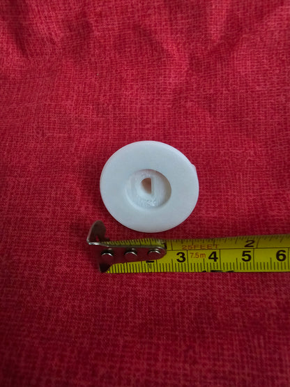 Rival Crock Pot Slow Cooker White Knobs 2-Pack Replacement for 3100 3100/2 3120 3150/2 3154 3355 3745 - Durable Heat-Resistant Control Knobs