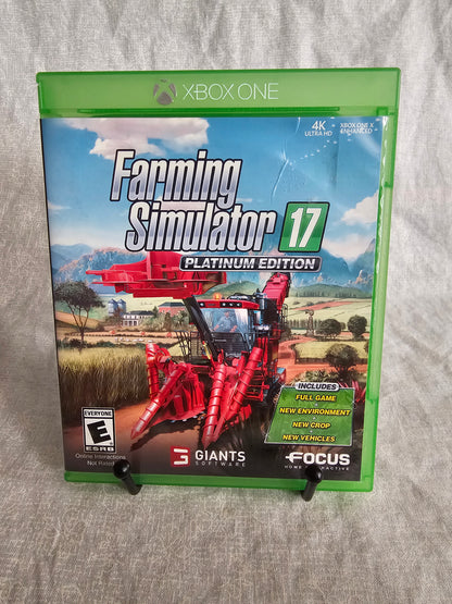 Farming Simulator 17: Platinum Edition (Microsoft Xbox One, 2017)