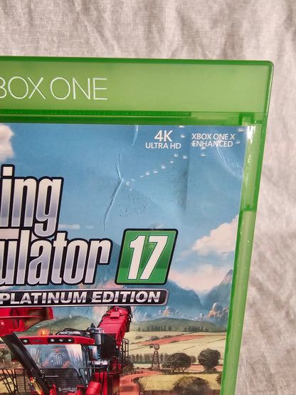 Farming Simulator 17: Platinum Edition (Microsoft Xbox One, 2017)