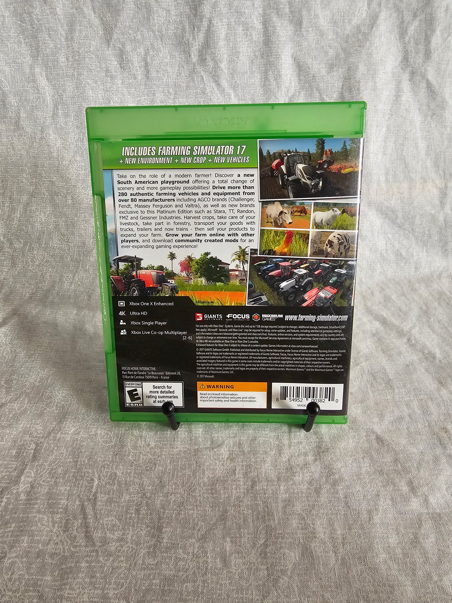 Farming Simulator 17: Platinum Edition (Microsoft Xbox One, 2017)