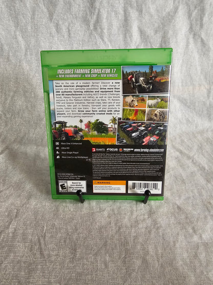 Farming Simulator 17: Platinum Edition (Microsoft Xbox One, 2017)