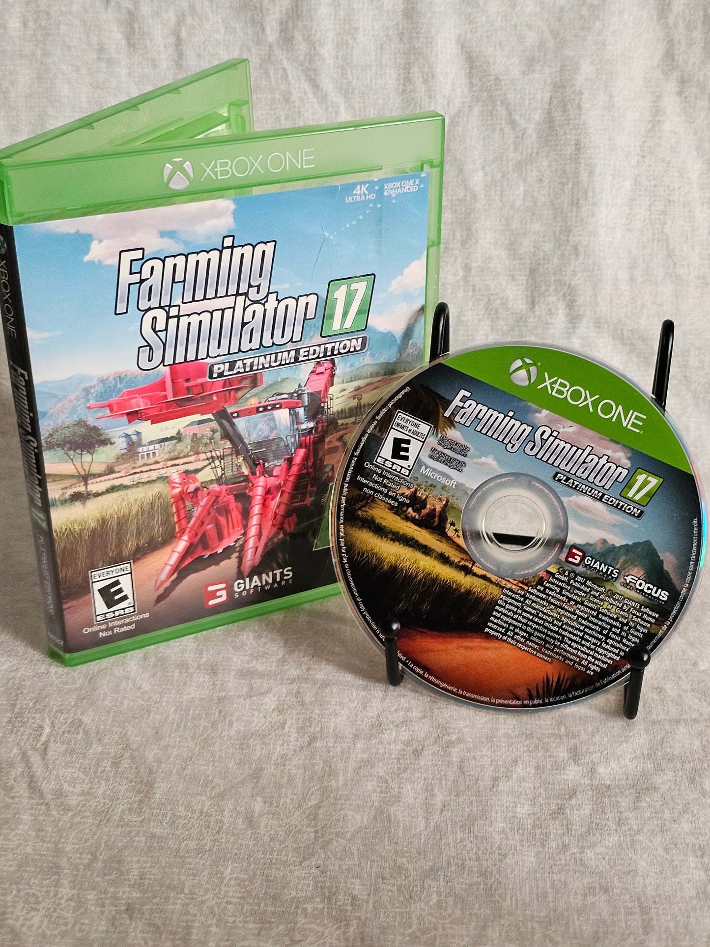 Farming Simulator 17: Platinum Edition (Microsoft Xbox One, 2017)