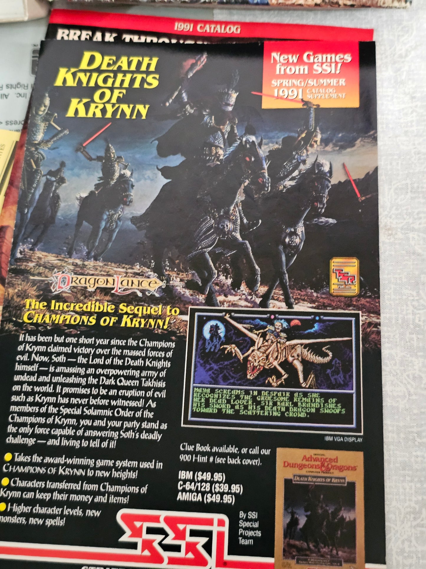 Dungeon Masters Assistant Volume II: Characters & Treasures IBM SSI 1988 - Vintage AD&D D&D DM Tool for IBM PC - Rare Collectible Software