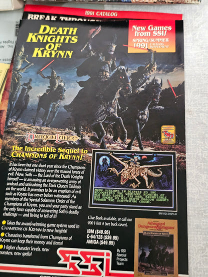 Dungeon Masters Assistant Volume II: Characters & Treasures IBM SSI 1988 - Vintage AD&D D&D DM Tool for IBM PC - Rare Collectible Software