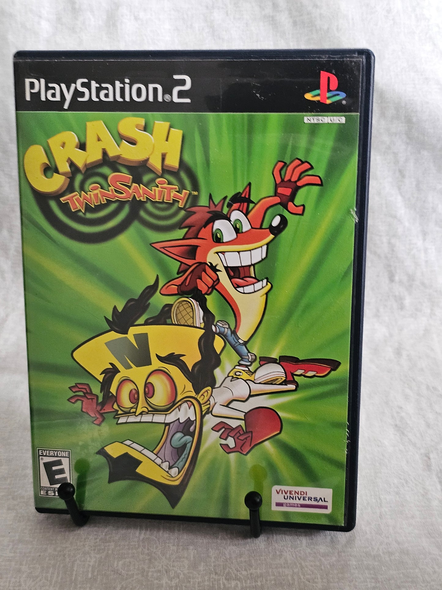 Crash Twinsanity (Sony PlayStation 2 PS2, 2004) Disc Very Good