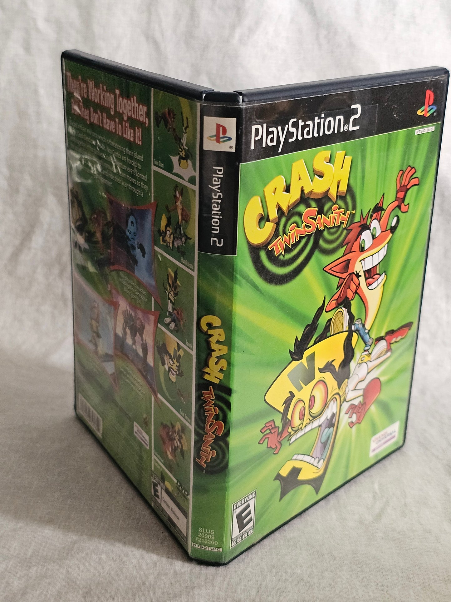 Crash Twinsanity (Sony PlayStation 2 PS2, 2004) Disc Very Good
