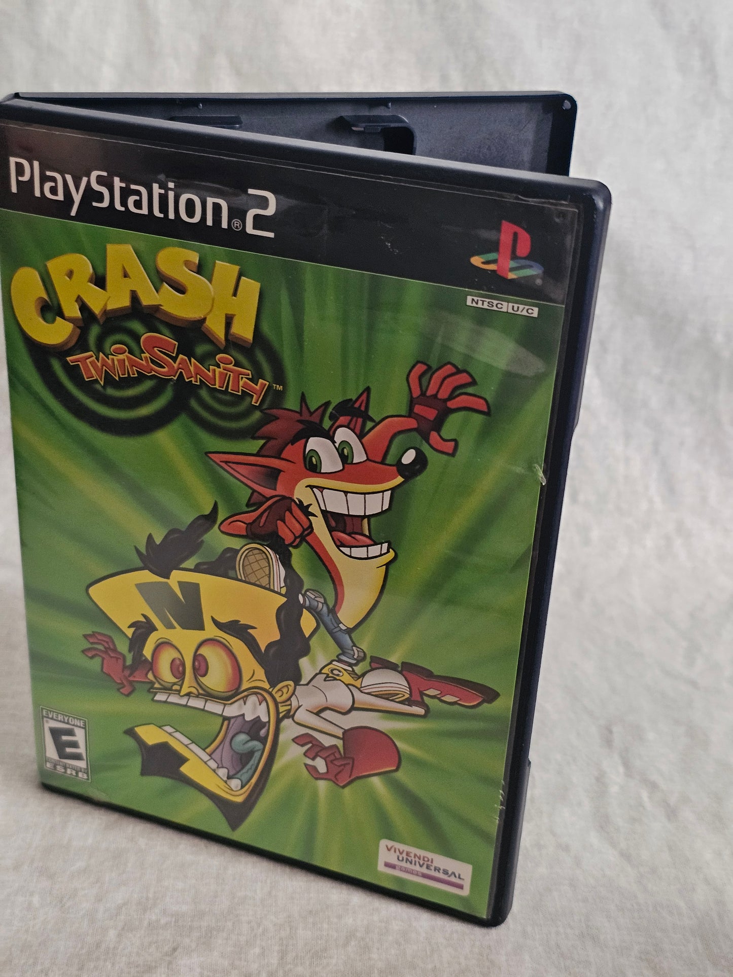 Crash Twinsanity (Sony PlayStation 2 PS2, 2004) Disc Very Good