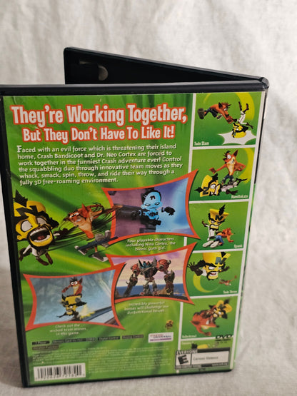 Crash Twinsanity (Sony PlayStation 2 PS2, 2004) Disc Very Good