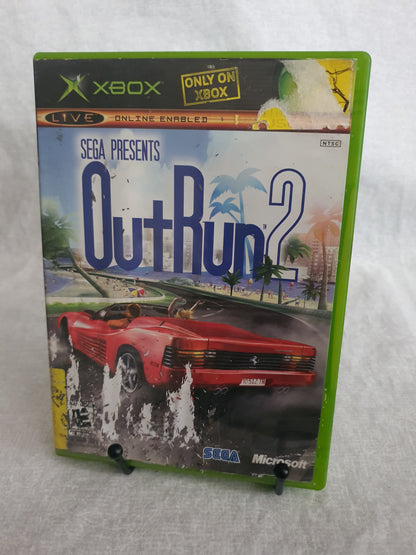 OutRun 2 (Microsoft Xbox, 2004) CIB Case & Artwork Worn - Disc Very Good Tested