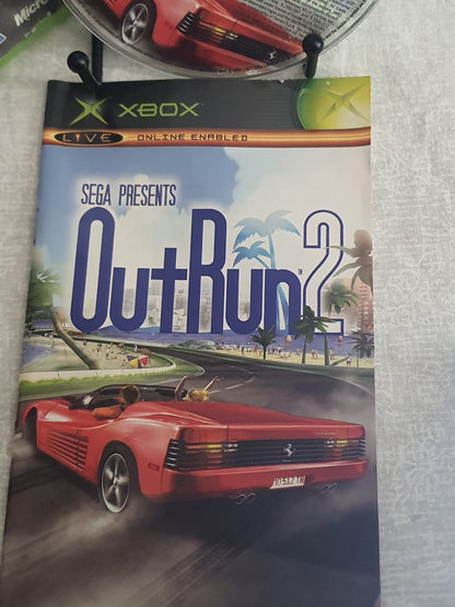 OutRun 2 (Microsoft Xbox, 2004) CIB Case & Artwork Worn - Disc Very Good Tested