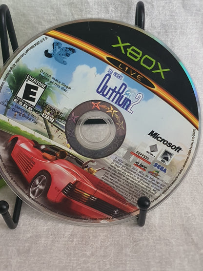 OutRun 2 (Microsoft Xbox, 2004) CIB Case & Artwork Worn - Disc Very Good Tested